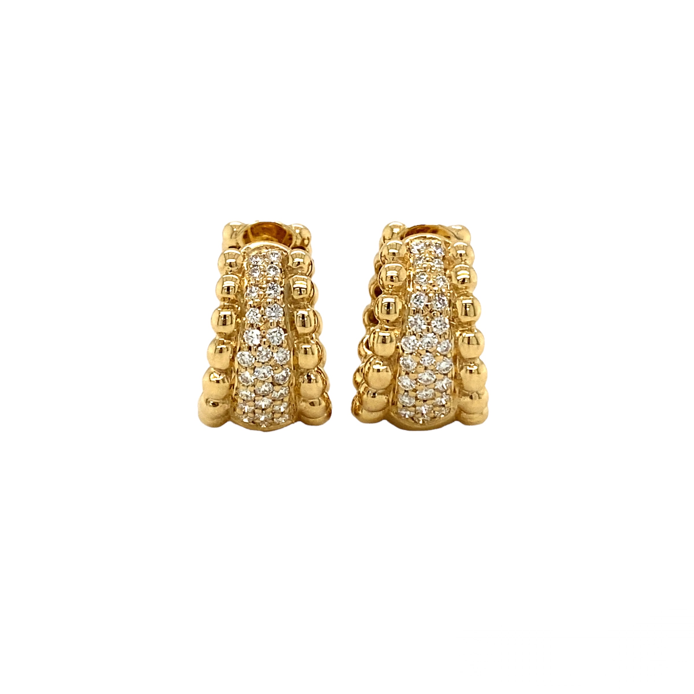 Moti gold earrings for girls Tops _Online _MaherFashion_Mumbai